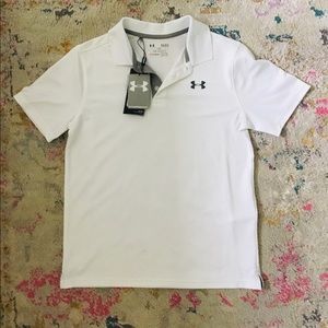 NWT Boys Under Armor Polo